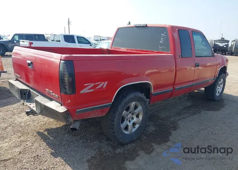 1996 GMC Sierra K1500 z USA, uszkodzony, nr VIN 1GTEK19R1TE522800